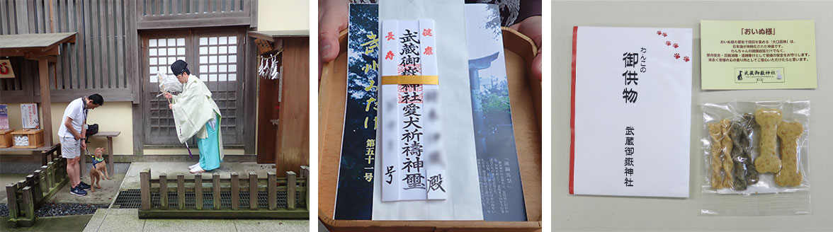 御岳登山鉄道 モデルコース 愛犬散歩コース 愛犬のご祈祷