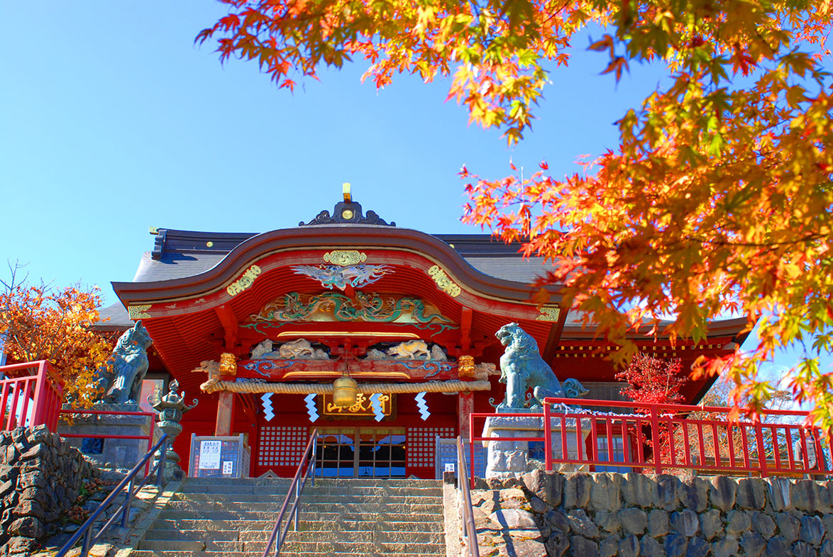 御岳登山鉄道 モデルコース 武蔵御嶽神社コース 武蔵御嶽神社へ